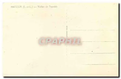 Matour (S.-et-L.) — Dolina Trambly — Wydawca: Carto-Coribier Mâcon — Rewers