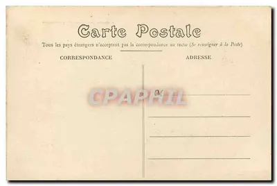 NANTES — Entrada do Castelo — Edição F. Chapelon, Nantes — Verso