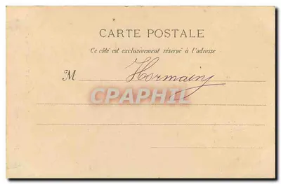 Marselha : Parque Borély (O Lago) — editor V. de Rome, n° 106 — Verso