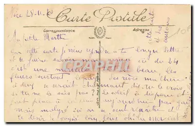 CANNES — Ogólny widok z Mont-Chevalier — LL. n°13 — Rewers