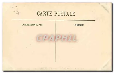 Angers — Il Castello e Statua del Re René — LL. — Verso