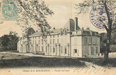 Castelo de MALMAISON — Fachada sudoeste — ND Phot
