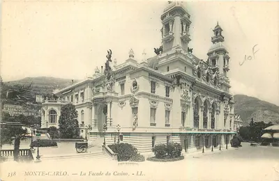 Monte-Carlo — A Fachada do Casino — LL. n° 358