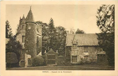 Dinah - Château de la Conninais — A Torre do Amor — Edição M. Pambrun, Dinan