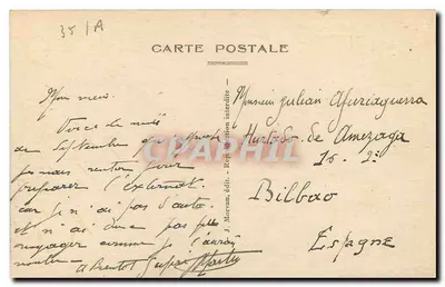 Vitré (Ille-et-Vilaine) — O Castelo dos Duques da Trémoille — Monumento aos Mortos da Grande Guerra — Verso