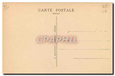 Reims — Teatr — Rue Chanzy — A. Quentinet, wydawca — Rewers