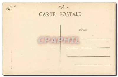 La Pointe du Raz — Wejście do Plogoff - Tunels — Wydawca nieznany, nr 1553 — Rewers