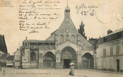 Provins — Église-Saint-Ayoul — C. L. C. (éditeur)