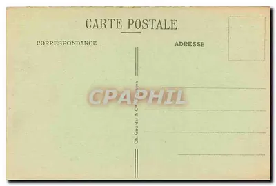 Frontera franco-suiza — Las Gargantas del Doubs, Roca del Simián en Goumois — serie 1023 — Reverso