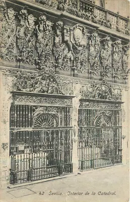 Sevilha — Interior da Catedral — Editor El Aceite de Oliva, n°42