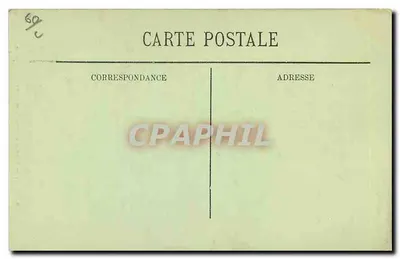 Compiègne — Dziedziniec starego domu ulica Solferino — LL n°107 — Rewers