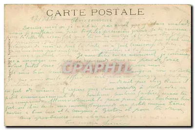 Versailles — Pałac Petit-Trianon — Pokój Marie-Antoinette — Rewers