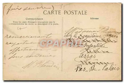 Bretagne — Wnętrze zamku w Combourg (Ille-et-Vil.) — Wydawca E.P.D. nr 3 — Rewers