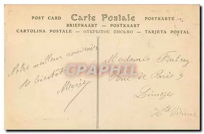 Zamek w PLESSIS-LES-TOURS — ND Phot. — Péricat fils, Książę, Tours — Rewers