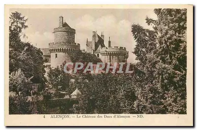 Alençon — O Castelo dos Duques de Alençon — ND.