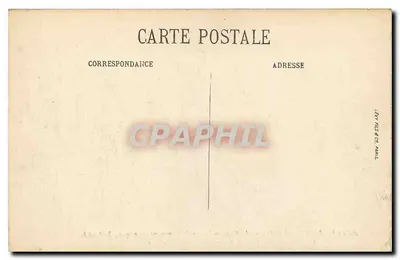 Azay-le-Rideau — O Castelo Nacional (Monumento Histórico), fachada oriental — LL, n°80 — Verso