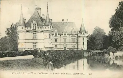 Atay-le-Rideau — O Castelo — L'Indre e a Facha Meridional — LL.