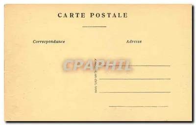 Azay-le-Rideau — O Castelo — Fachada oriental e o Indre — A. P. — Verso