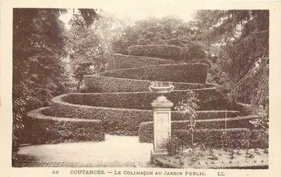 Coutances — O Caracol no Jardim Público — LL