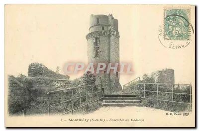 Montilhery (S.-et-O.) — Conjunto do Castelo — B. F., PARIS