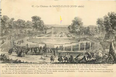 O Castelo de SAINT-LOUD (século XVII) — 47 — Fototipia 'L'Attille', Paris