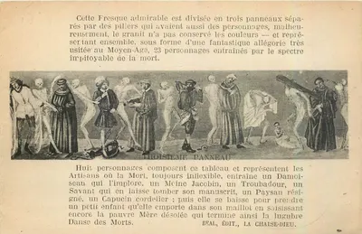 Frescando da Morte — Terceiro painel — BEAL, ÉDIT., LA CHAISE-DIEU