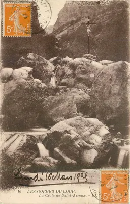 As Gorges do Loup — A Cruz de Saint-Arrouxe — LL n°10