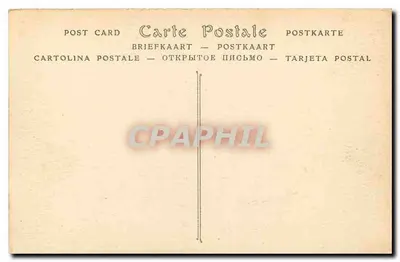Chastellux (Yonne) — Zamek — ND Fot. — Rewers