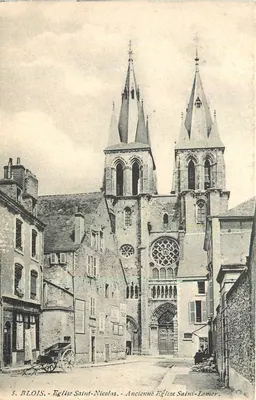 Blois - Antiga Igreja de São Lomer - Igreja de São Nicolau