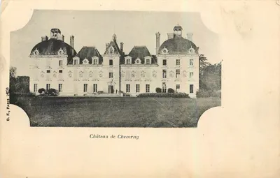 Castelo de Cheverny — vista do castelo — B.F., Paris