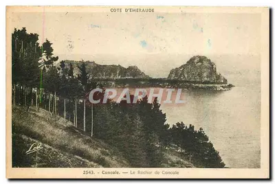 Costa da Esmeralda — O Rocher de Cancale — editor Lort, n° 2543