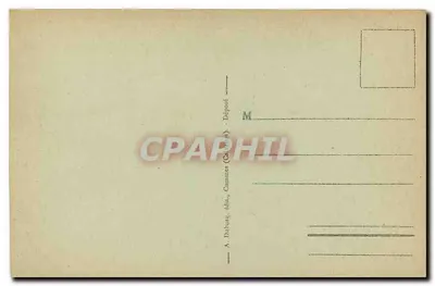 Castelo de MAISONS — O Espelho — Castelos do Calvados — editor A. Dubourg, n° 105 — Verso