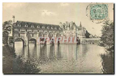 Castelo de Chenonceaux — Fachada Oriental — Editor não identificado, n° 19