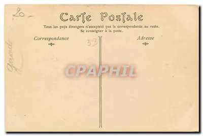 Bordeaux — Poort van de Grosse-Cloche — ND Phat, n° 114 — Achterkant
