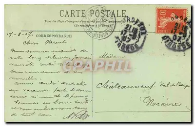 Bordeaux — Place de la Comédie et les Allées de Tourny — LL. — Verso