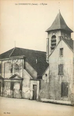 La Courneuve (Seine) - A Igreja — Ed. Pavy