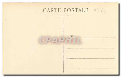 Thiers (P.-de-D.) — Wodospad Creux de l'Enfer — Wydawca: Wyd. L. Lefebvre, nr 43 — Rewers