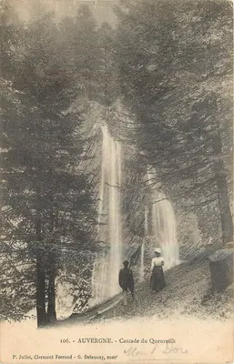 Cachoeira do Queureilh — Auvergne — P. Julioli, Clermont Ferrand - G. Delaunay, sucée