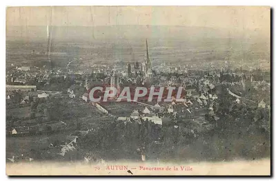 AUTUN — Panorama da Cidade — 70