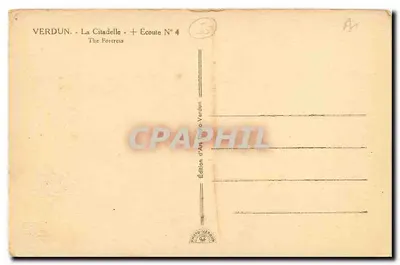 Verdun - A Cidadela - Écouté N° 4 — Verso