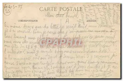 A Porta da França — Vaucouleurs — Edição dos Magasins Trenth, Vaucouleurs — Verso