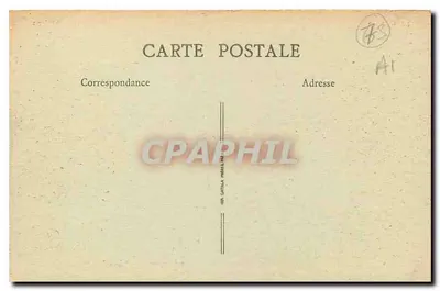Annecy i jego Jezioro — Pałac Cesarski (Kąt ogrodu) — S. F. PARIS "Ture" — Rewers
