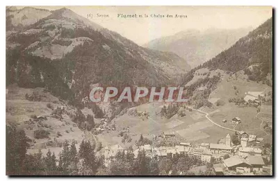 Flumet e a Chaîne des Aravis — Savoie — n° 367