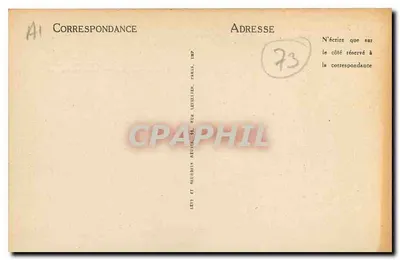 Aix-les-Bains — Lago do Bourget — Abadia de Hautecombe — LL — Verso