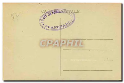 Puits des Ermite - Forêt de Fontainebleau - Franchard — Rückseite