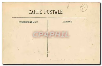 Chalons-sur-Marne — Ogród Prefektury — LL. nr 61 — Rewers