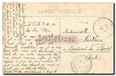 Maison-Monsieur — De Tunnels — Het pittoreske Franche-Comté — n°131 — Achterkant