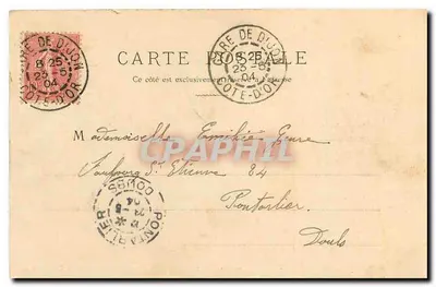 Dijon — Grobowiec Filipa Twardego — kolekcja J. G., Dijon — Rewers