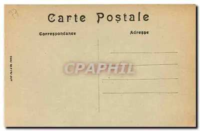 Fontainebleau — La Forêt — Le Carrefour du Nid de l'Aigle — LL. — N° 149 — Verso