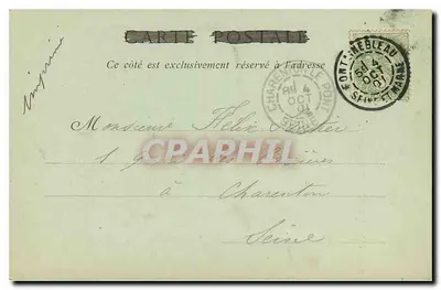 Fontainebleau — Monumento erguido em homenagem a Mme Rosa Bonbeur — ND Phot — Verso